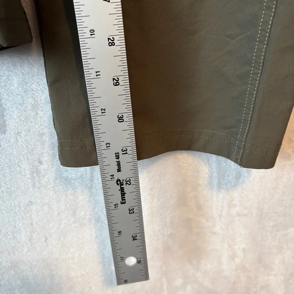 KUHL womens green Anika Convertible Soft-Shell Pants zip‎ off to shorts size 14 - Picture 5 of 13
